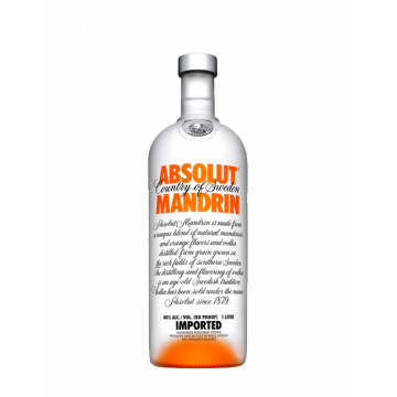 Absolut Vodka Mandarino Cl 100